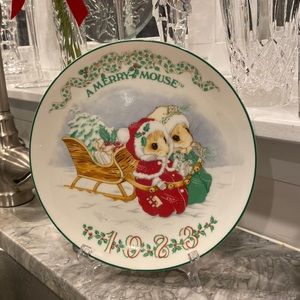 Vintage Gorham Christmas plate